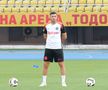 Imagini de la încălzire, înainte de Shkendija - FCSB/ foto: Andrei Furnigă (GSP)