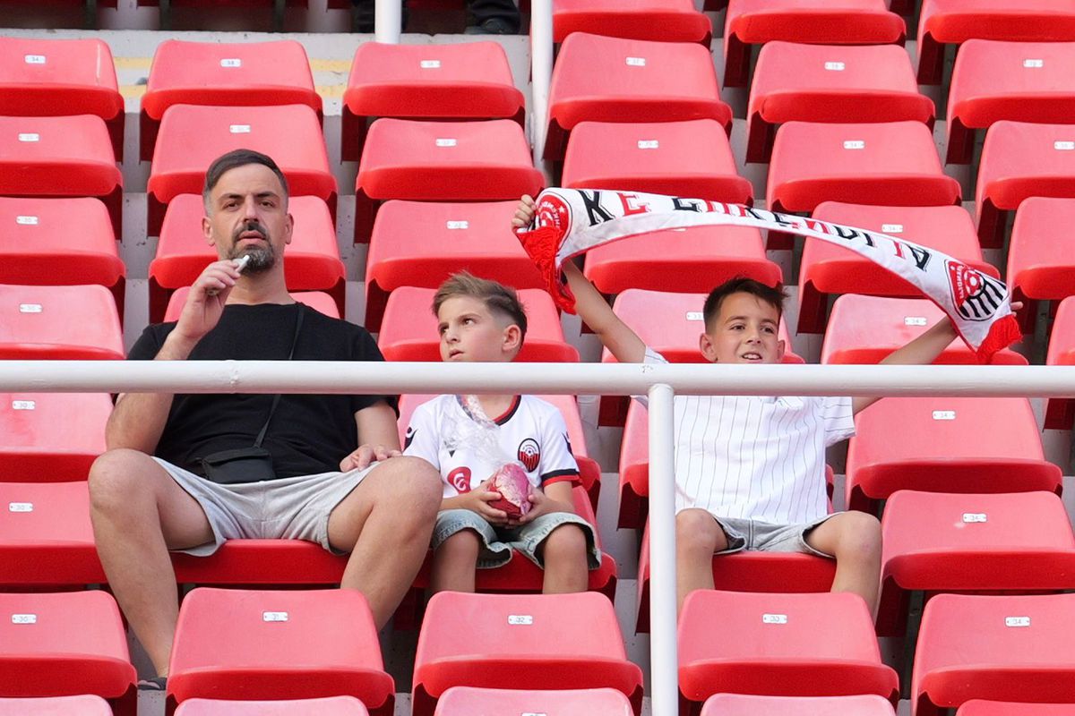 Imagini de la stadion, înainte de Shkendija - FCSB
