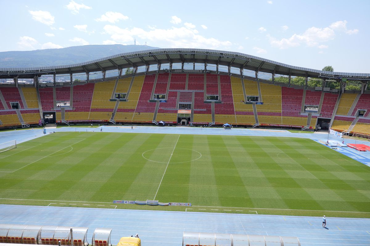 Cum arată gazonul pe care se va juca Shkendija - FCSB