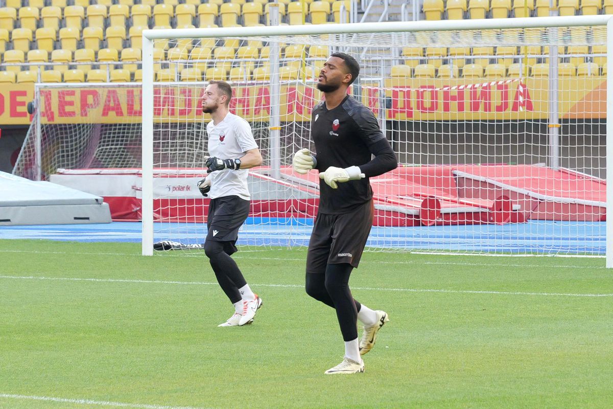 Condiții deplorabile în tribune la Shkendija - FCSB » „Coteț” la masa presei: ce au găsit reporterii GSP prezenți la Skopje