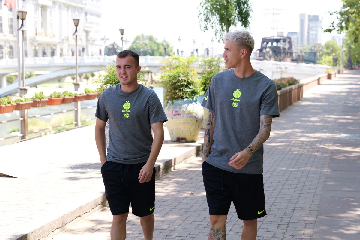 Imagini de pe străzile din Skopje înaintea meciului Shkendija - FCSB // foto: Andrei Furnigă (GSP)