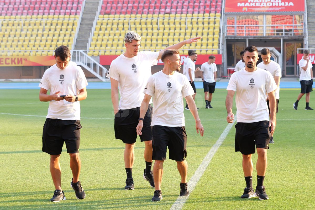 Imagini de la stadion, înainte de Shkendija - FCSB