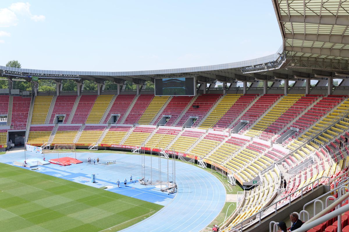 Cum arată gazonul pe care se va juca Shkendija - FCSB