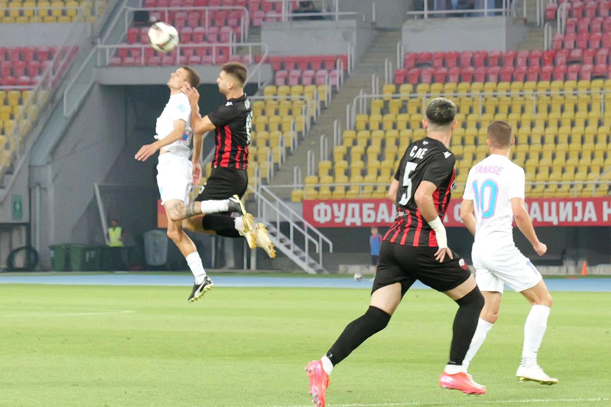 Stream ilegal la Shkendija - FCSB! VOYO n-a scăpat total de probleme