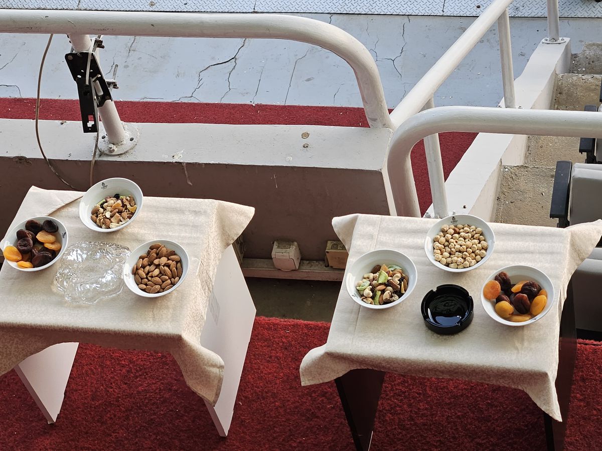 Masa presei pe stadionul „Todor Proeski" Skopje, la Shkendija - FCSB