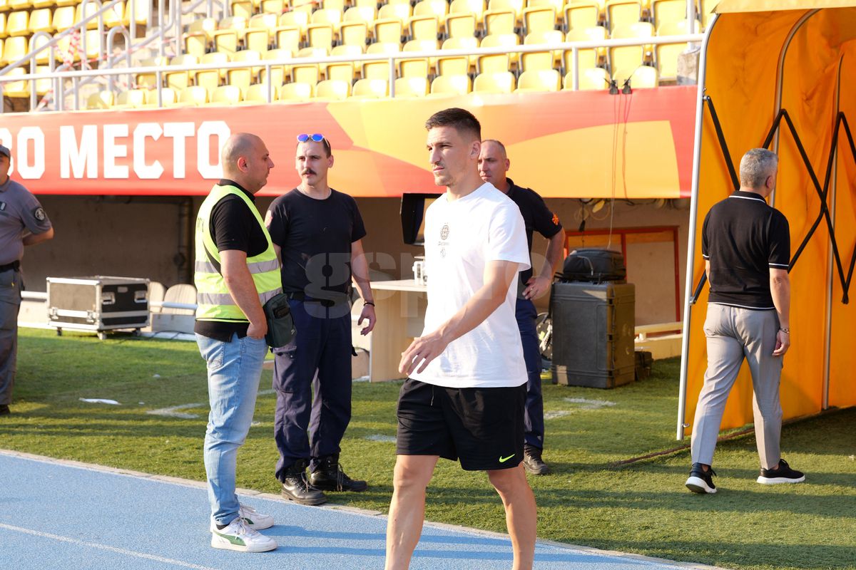 Imagini de la stadion, înainte de Shkendija - FCSB