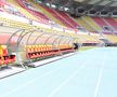 Imagini cu arena din Skopje înainte de Shkendija - FCSB // foto: Andrei Furnigă (GSP)