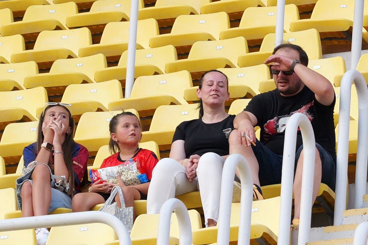 Imagini de la stadion, înainte de Shkendija - FCSB
