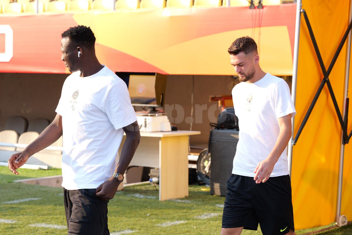 Imagini de la stadion, înainte de Shkendija - FCSB