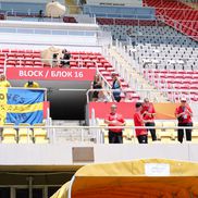 GSP vă prezintă în exclusivitate imagini de pe stadionul unde se desfășoară și FOTE 2025, și meciul Shkendija - FCSB! Cum arată gazonul // FOTO: Andrei Furnigă (GSP)