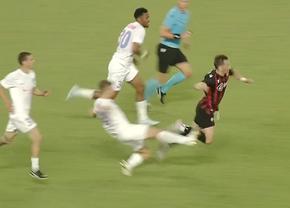 Ce a fost asta?! Florin Tănase, cartonaș ROȘU după o intrare incredibilă: cum a reacționat stadionul