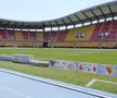 Imagini cu arena din Skopje înainte de Shkendija - FCSB // foto: Andrei Furnigă (GSP)