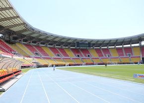 În pauza de la FOTE! Cum se prezintă gazonul de pe stadionul unde FCSB atacă, diseară, calificarea la Skopje