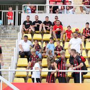 Imagini de la încălzire, înainte de Shkendija - FCSB/ foto: Andrei Furnigă (GSP)