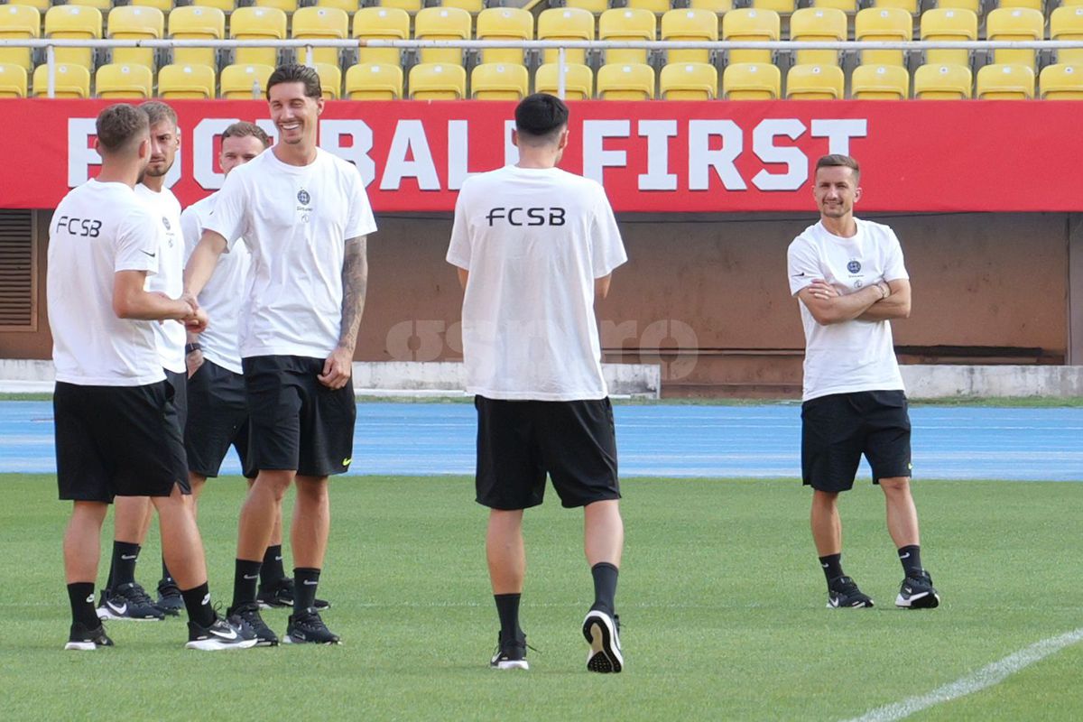 Imagini de la stadion, înainte de Shkendija - FCSB