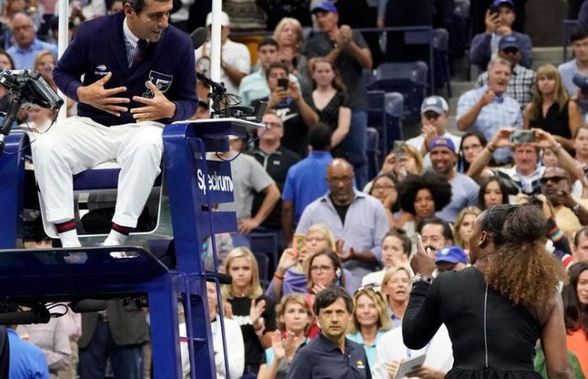 US OPEN // Decizie radicală luată de americani » Ce se întâmplă cu arbitrul Carlos Ramos după conflictul cu Serena Williams de anul trecut