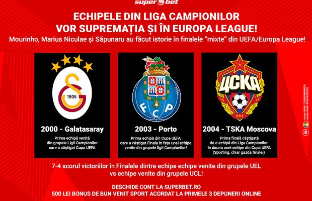 Echipele de la “Masa Bogaților” au vrut și banii din Cupa UEFA/Europa League! Dar au cam fost bătute în Finale!