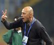 Leo Grozavu (53 de ani), antrenorul gazdelor, îl acuză pe arbitrul Radu Petrescu de rea intenție.