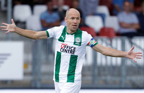 A revenit după 13 luni! La 36 de ani, Arjen Robben a jucat 31 de minute la Groningen