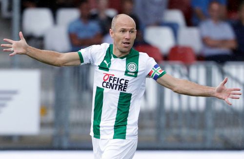 Arjen Robben a jucat 31 de minute la Groningen