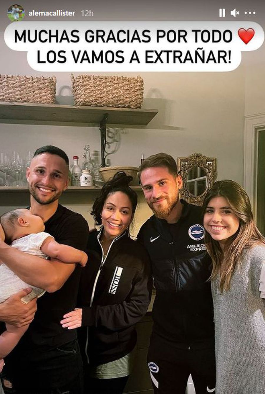 Fotografia postată de Alexis Mac Allister // foto: Instagram Oficial! Florin Andone a fost prezentat la Cadiz » Primele declarații ale atacantului după revenirea în Spania