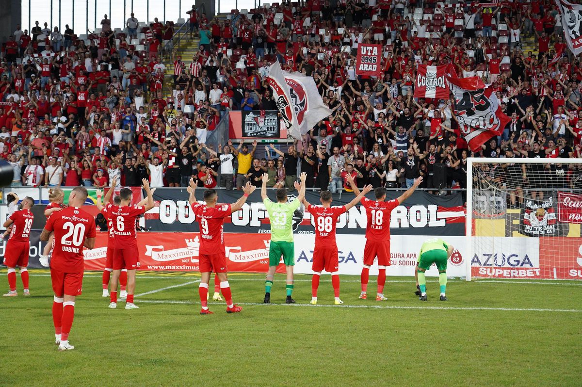 UTA Arad - FC Voluntari, 22 august 2021 / FOTO: Alexandra Fechete