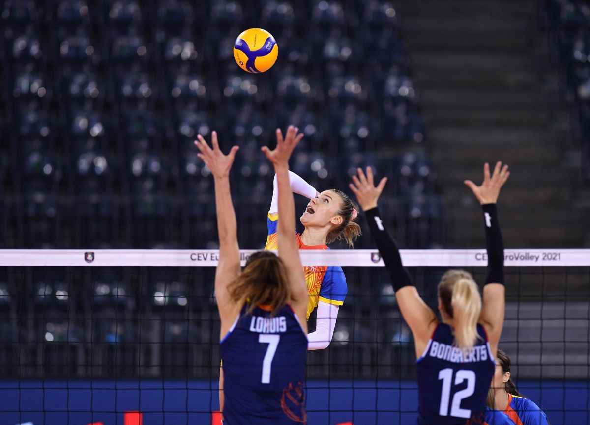 FOTO România - Olanda, volei, 22.08.2021