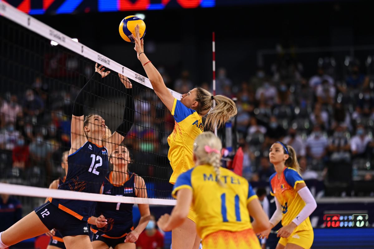 FOTO România - Olanda, volei, 22.08.2021