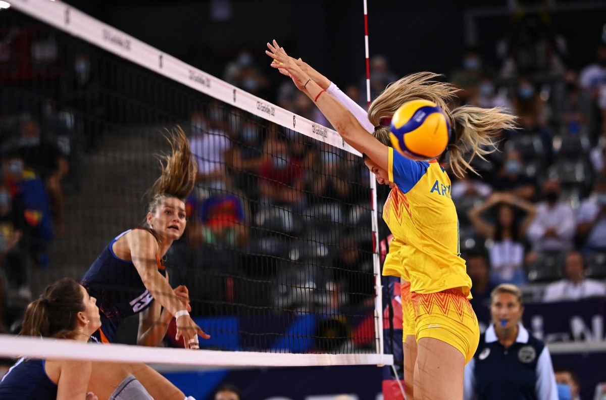 FOTO România - Olanda, volei, 22.08.2021