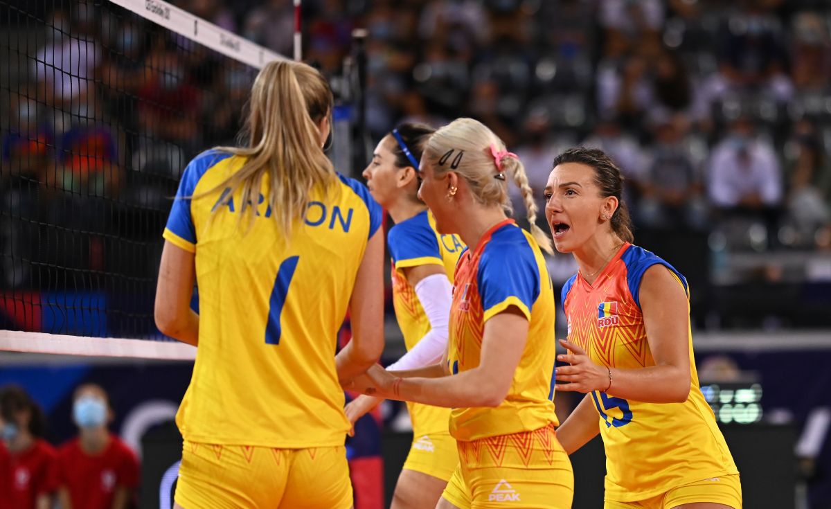 FOTO România - Olanda, volei, 22.08.2021