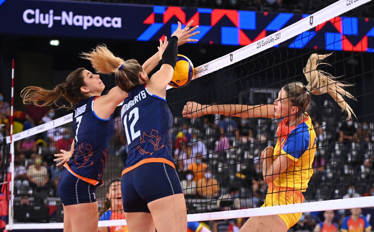 FOTO România - Olanda, volei, 22.08.2021