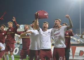 „Mai greu decât cu FCSB” » Rapidiștii își „înțeapă” rivalii: „Doar Botoșani ne-a pus probleme”