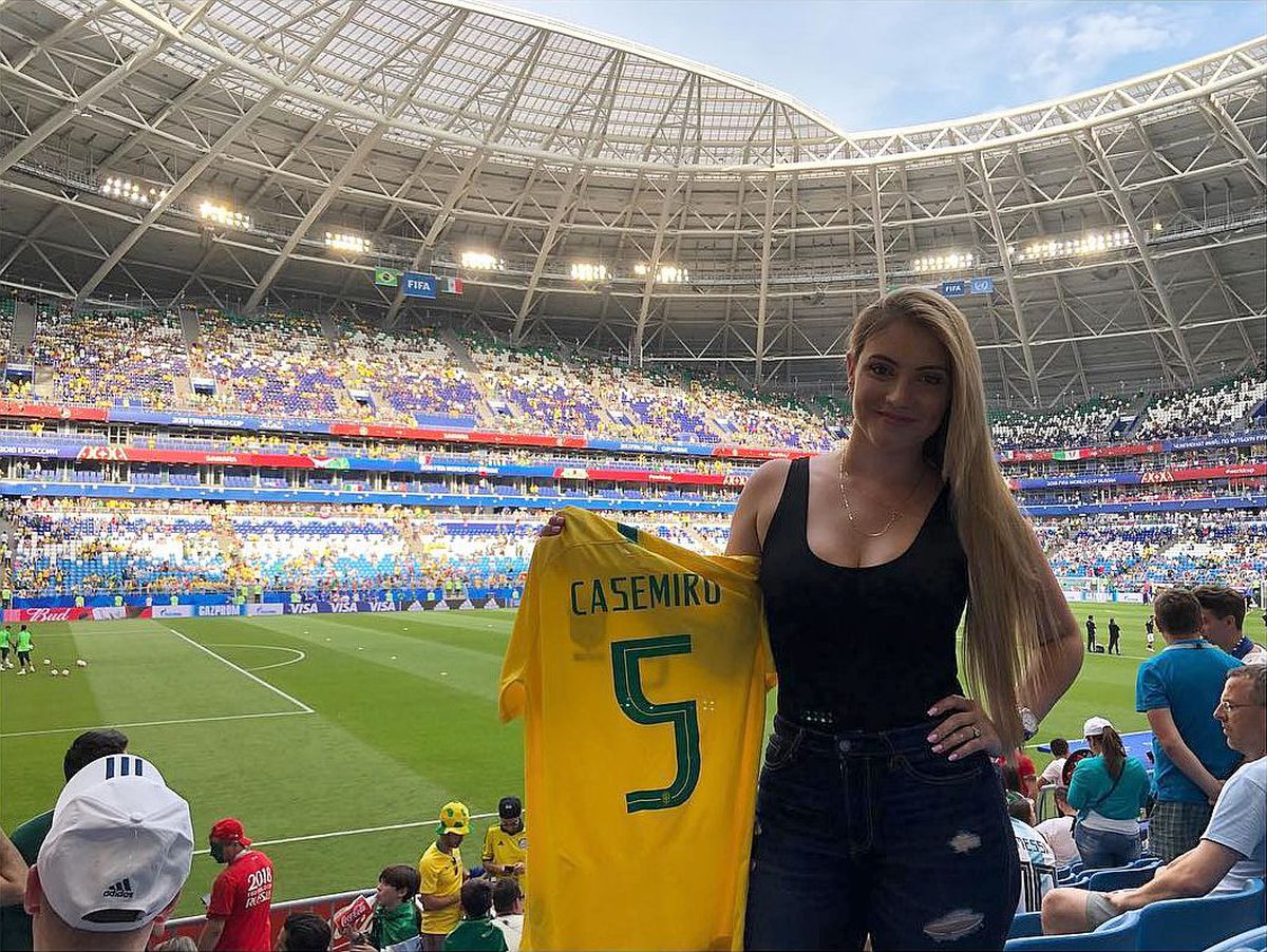 Anna Mariana, soția lui Casemiro