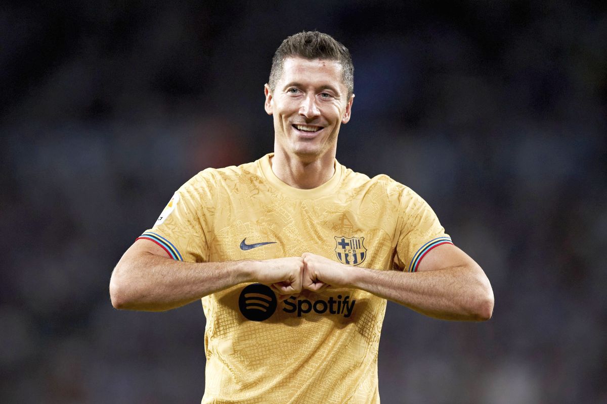 Emoționant » Cui i-a dedicat Robert Lewandowski primele goluri pentru Barcelona
