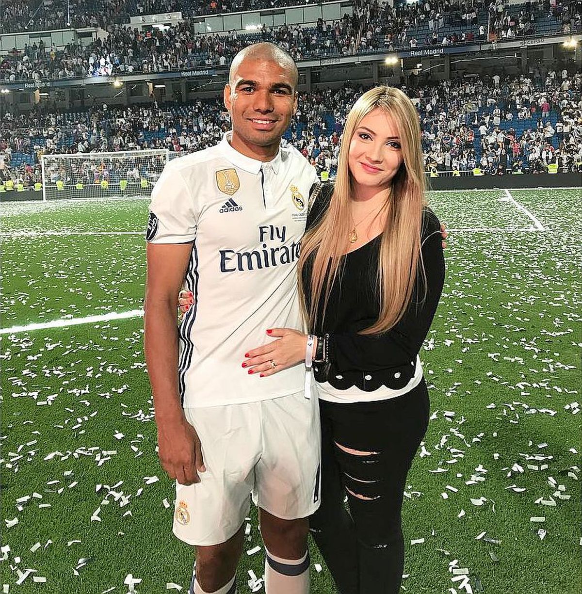 Anna Mariana, soția lui Casemiro