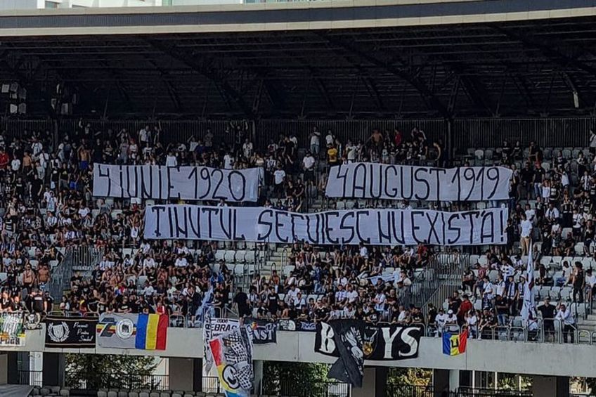 U Cluj - Sepsi a fost oprit 10 minute din cauza scandărilor xenofobe Captură Orange Sport