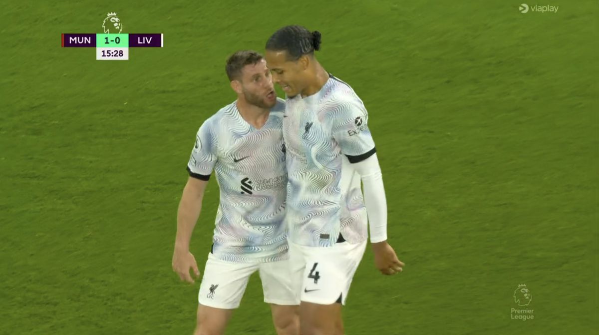 Victorie eroică! United o învinge pe Liverpool, care rămâne fără victorie în primele 3 etape. Milner și Van Dijk s-au certat pe teren!