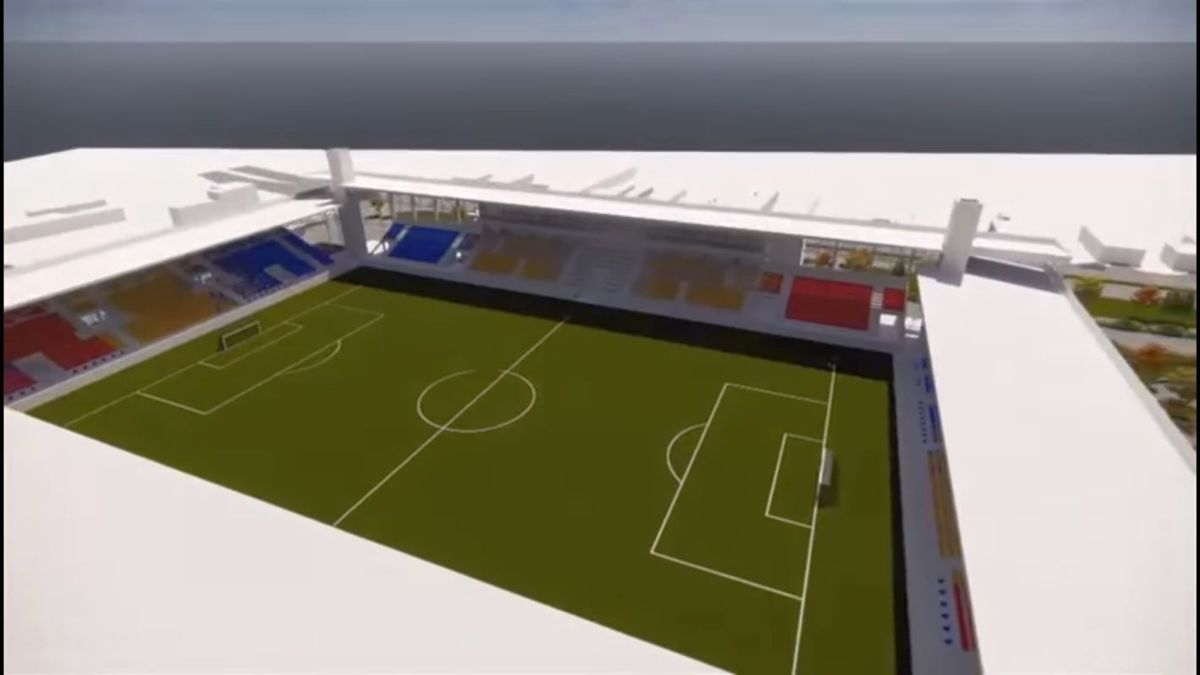 Stadion de tip LEGO la Timișoara