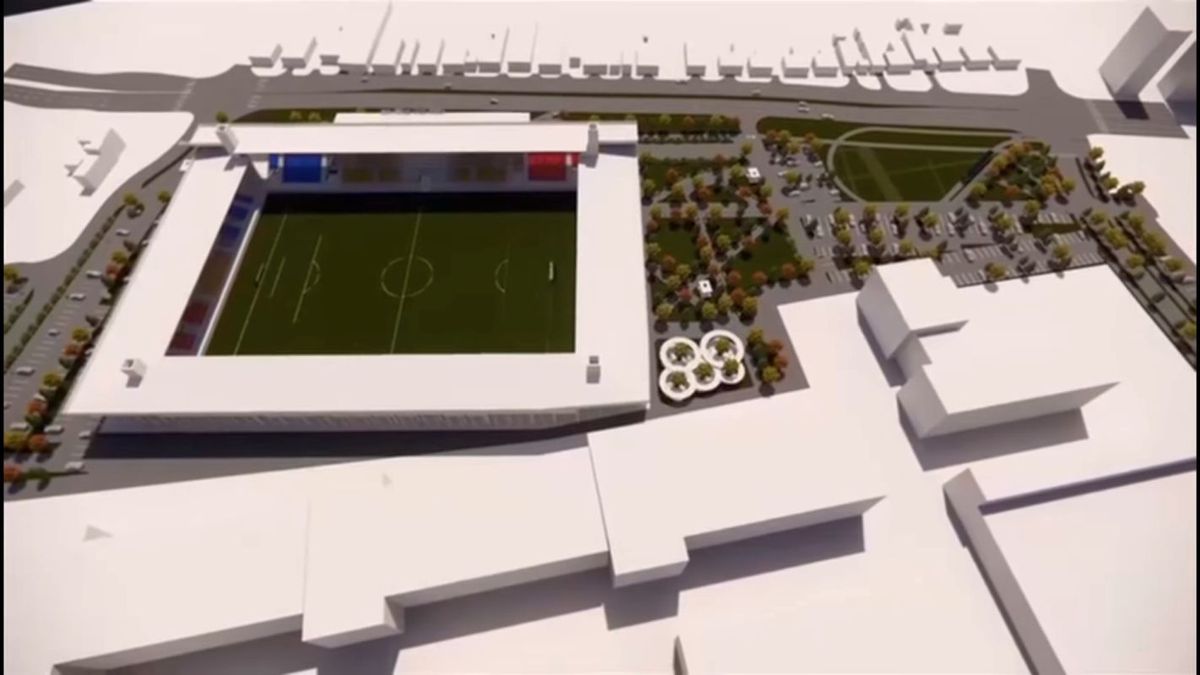 Stadion de tip LEGO la Timișoara