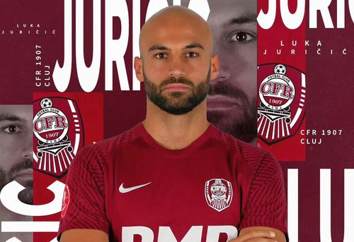 Clubul CFR Cluj a anunțat, în această după-amiază, transferul atacantului bosniac Luka Juricic (26 de ani), fotbalist legitimat ultima oară la formația Pyunik Erevan, din Armenia.