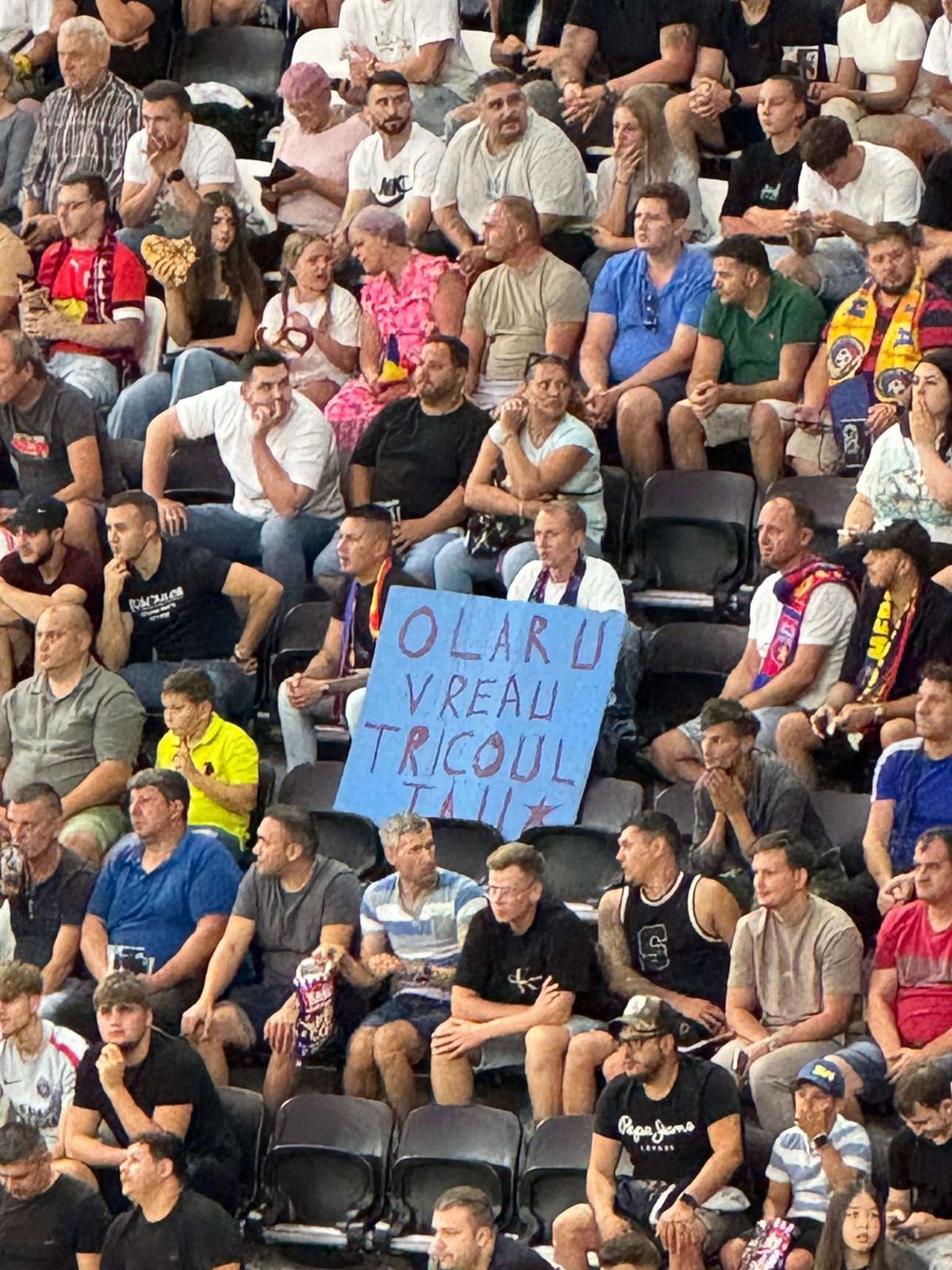 Număr impresionant de fani români la LASK - FCSB » Cum s-au bucurat la gol