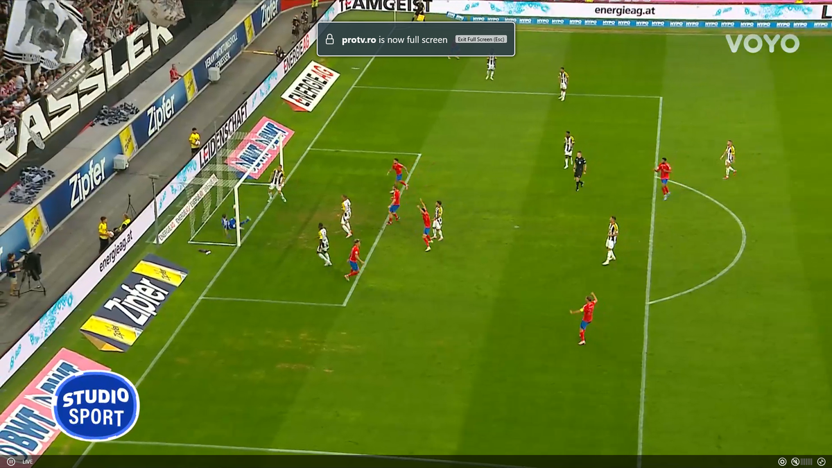 Crețu „i-a șocat” pe toți » Cum a egalat-o FCSB pe LASK Linz, în Austria