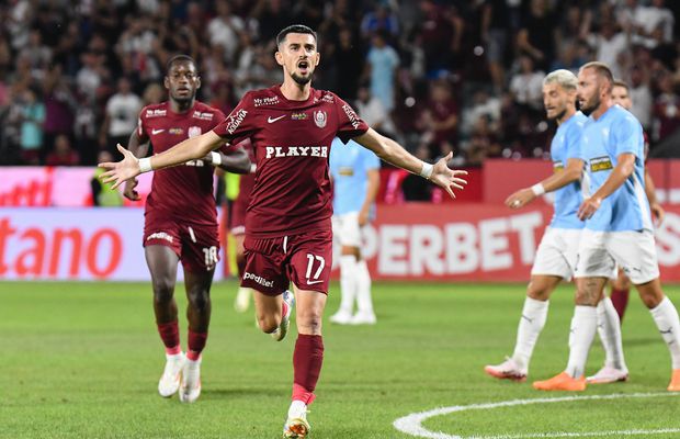 Meriton în grupa Conference League! Pafos n-a fost sperietoarea anunțată de Petrescu, iar CFR Cluj s-a impus în Gruia, deși a jucat în 10 din minutul 40