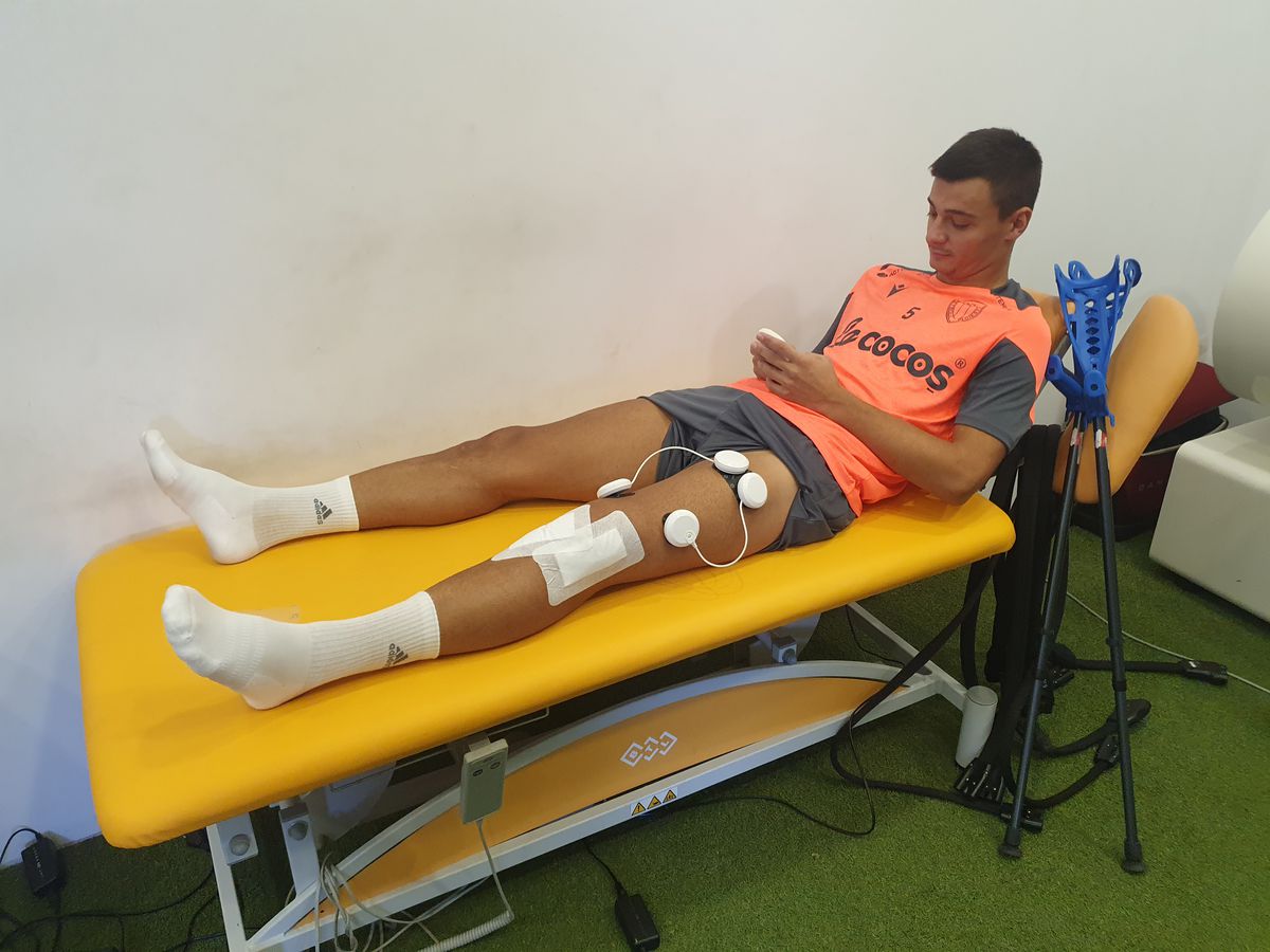 Valentin Țicu (Petrolul) la recuperare după accidentare