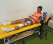 Valentin Țicu (Petrolul) la recuperare după accidentare