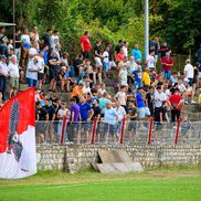 Așa arată în august stadionul din Câmpulung / Sursă foto: Facebook@ Muscelul Câmpulung