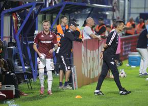 Ruptură la Rapid? Claudiu Petrila a dat mâna cu toți de pe bancă atunci când a fost schimbat, dar l-a evitat pe Costel Gâlcă + Ce s-a întâmplat după fluierul final