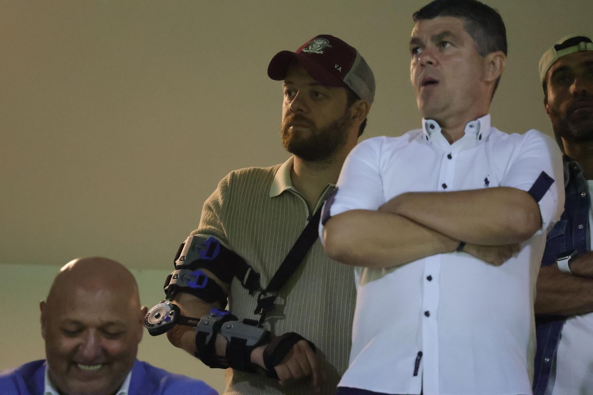 Surpriză! Dan Șucu a împărțit loja cu Gigi Corsicanu' la Metaloglobus - Rapid