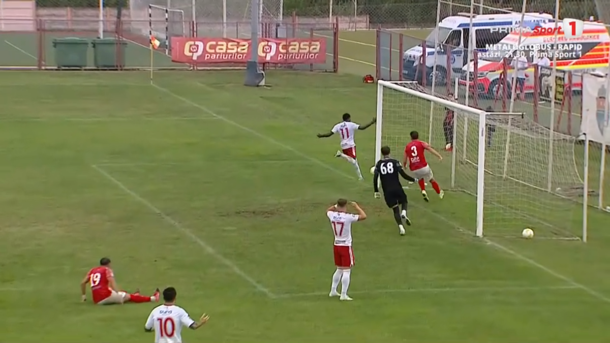 Ratarea lui Ivan, „copiată” în Liga 2! » N-a nimerit poarta goală de la câțiva metri!