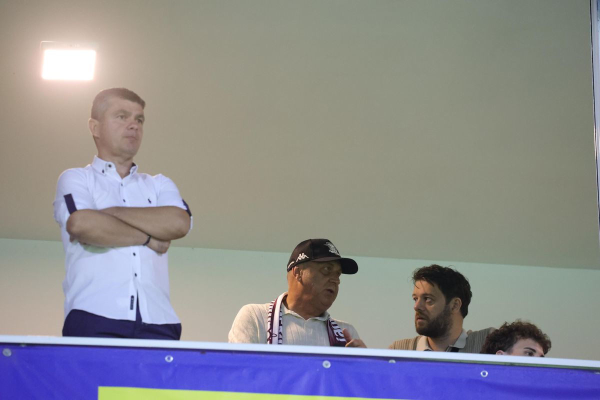 Metaloglobus - Rapid, „ploaie” de personalități la partidă, în frunte cu Dan Șucu